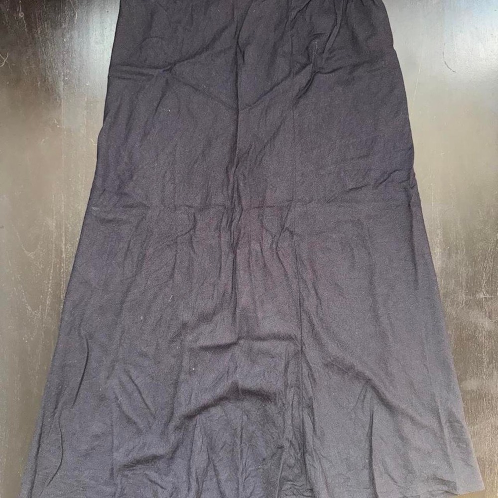 Old Navy Black Midi Skirt